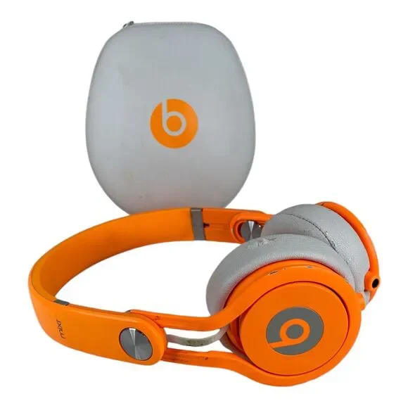 Neon Orange Beats Mixr Limited Edition Beats By Dre Mixr Mixer On